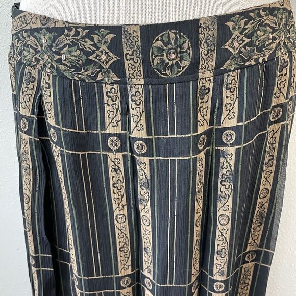 NWT Alfani Silk Midi Skirt Size 10 - Picture 6 of 8